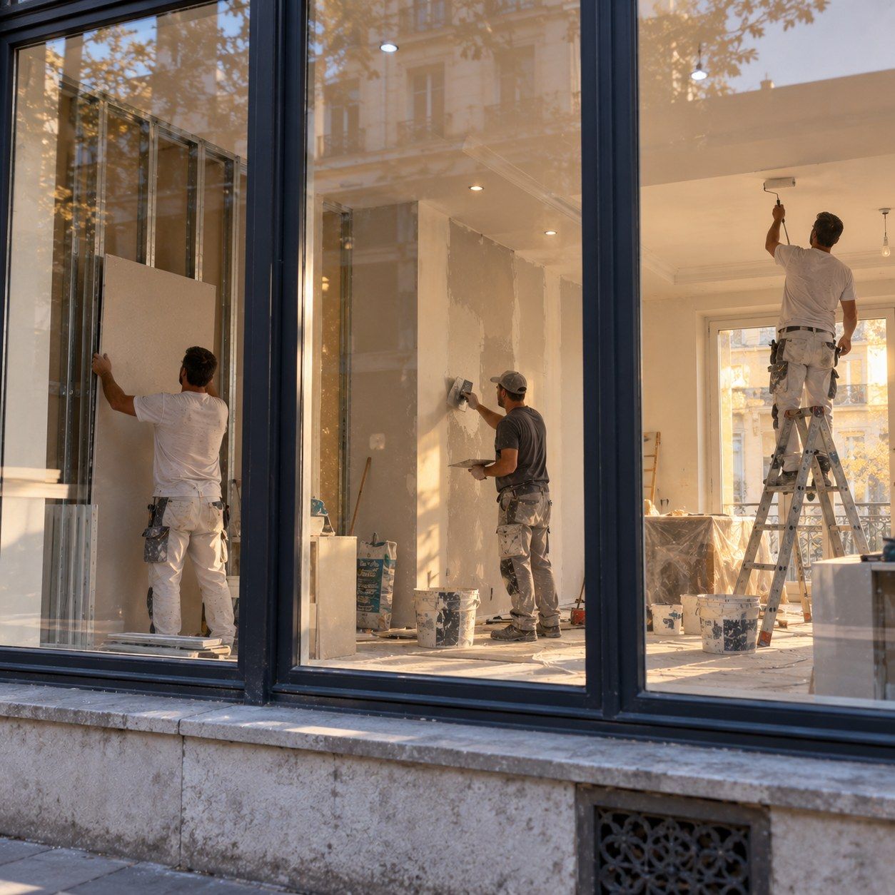 Peinture Sartrouville, rénovation complète d'intérieur à Sartrouville